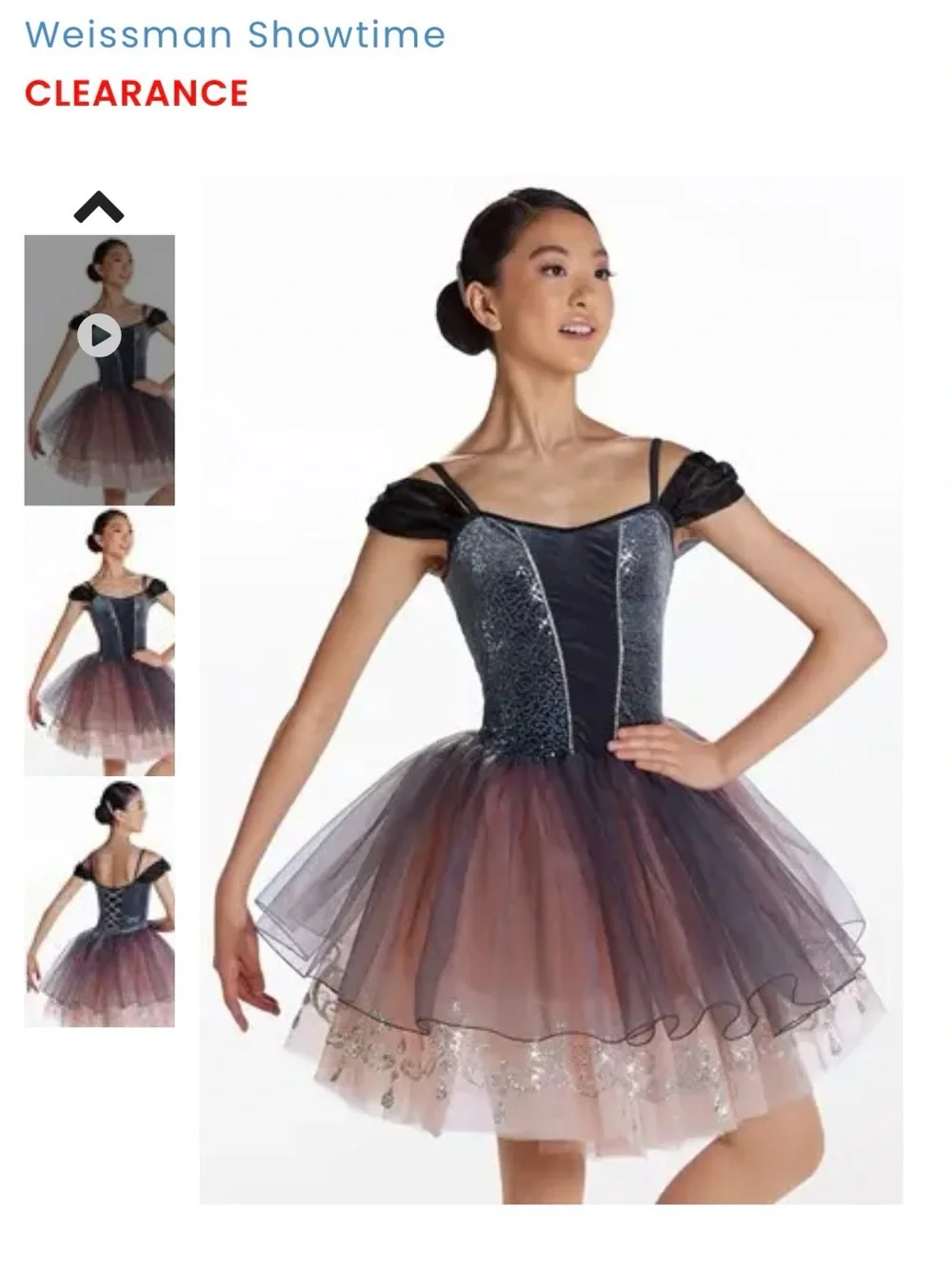 Weissman I Wouldn’t Mind Girls Dance Costume